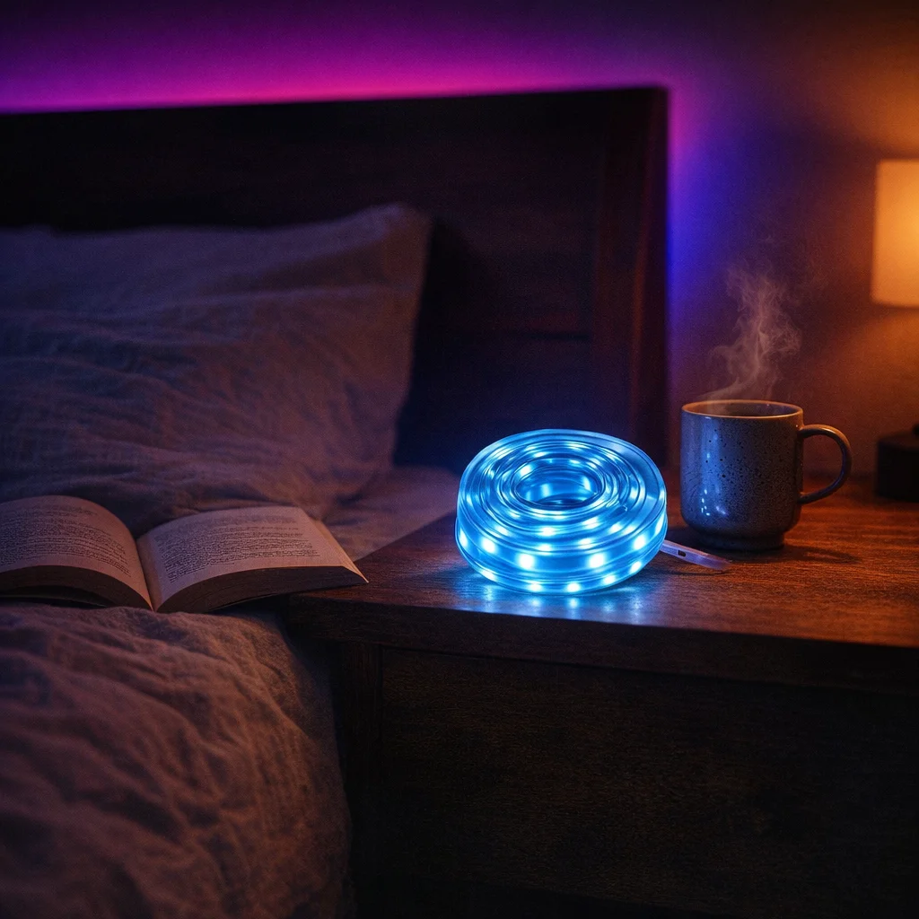 Step by step guide for how to install LED strip lights for bedroom walls and ceiling